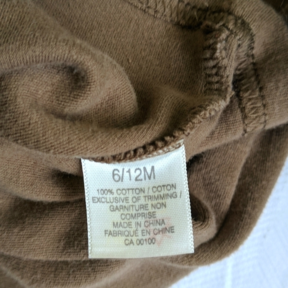 cherokee 'be my valentine' long sleeve shirt 6-12 months baby - Picture 7 of 8